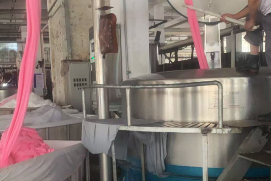 Farging fabrikk produksjon halvfabrikata dehydrering sone