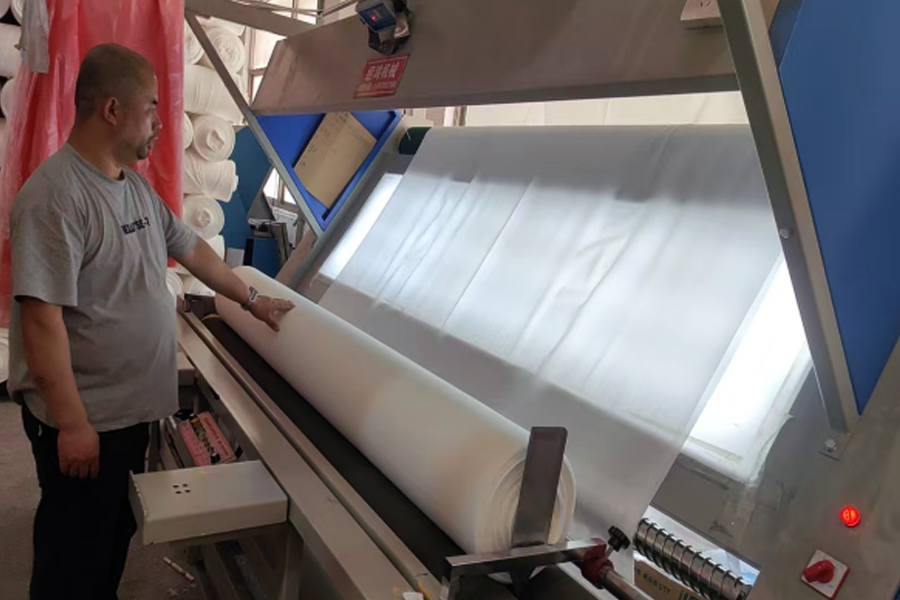 Farging fabrikken produksjon-ferdige produkter inspeksjon området