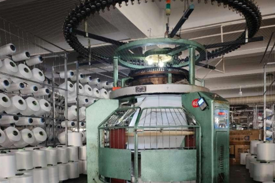 Grå stoff produksjon modell-høy fot ensidig