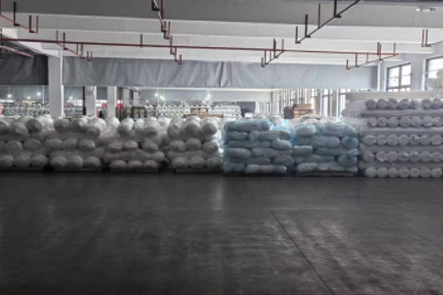 Grå stoff produksjon ferdig produktplassering område