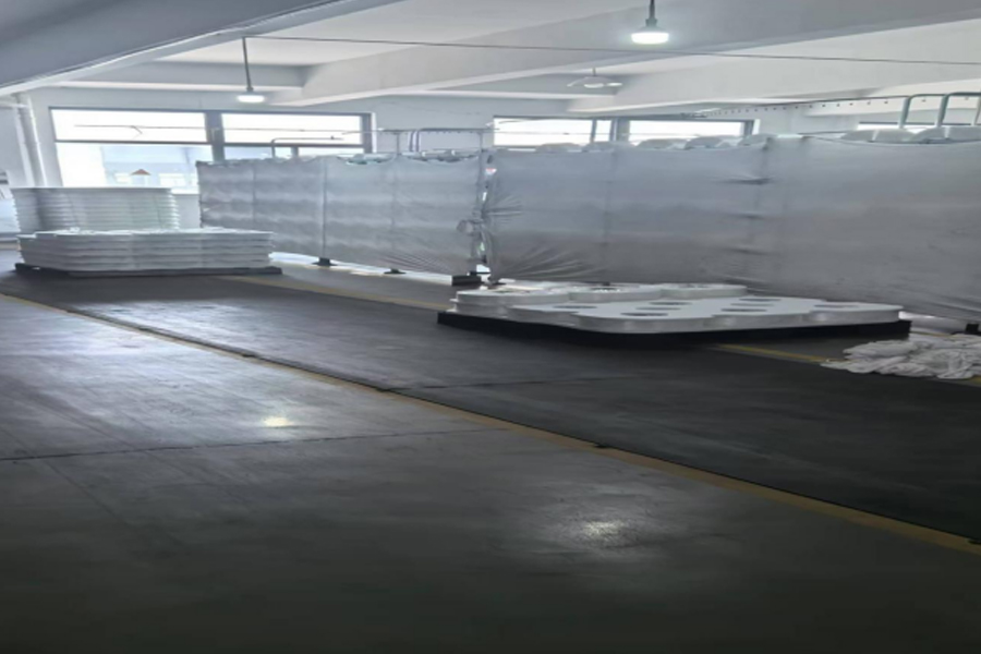 Grå stoff produksjon-råvare plassering område