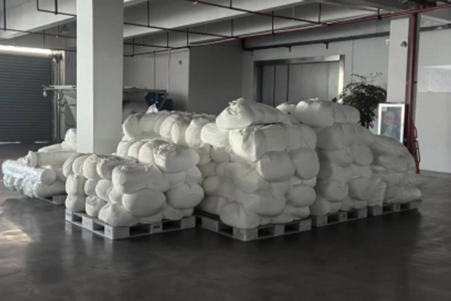 Produksjon av grå stoff - transittområde for grått stoff