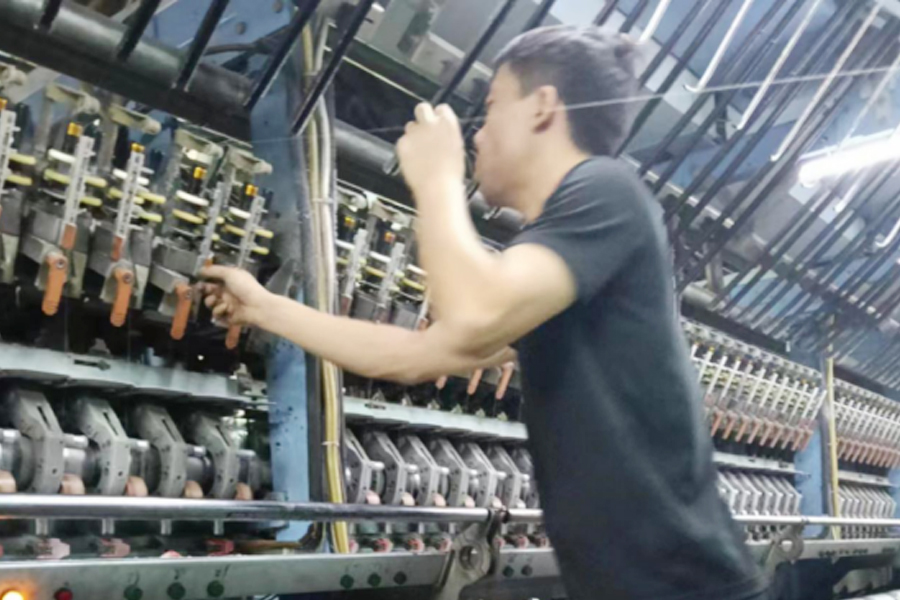 DTY produksjon-Overskrift område