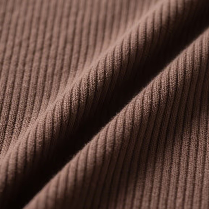 1*1 Ribbet fløyelsstoff